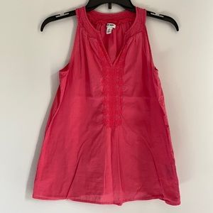 Pink/Coral Old Navy tank top